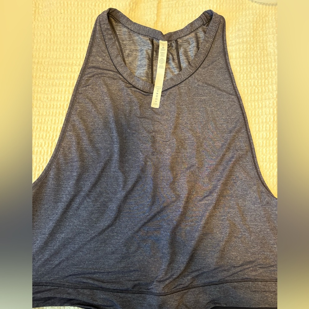 Lululemon Heather Blue Top